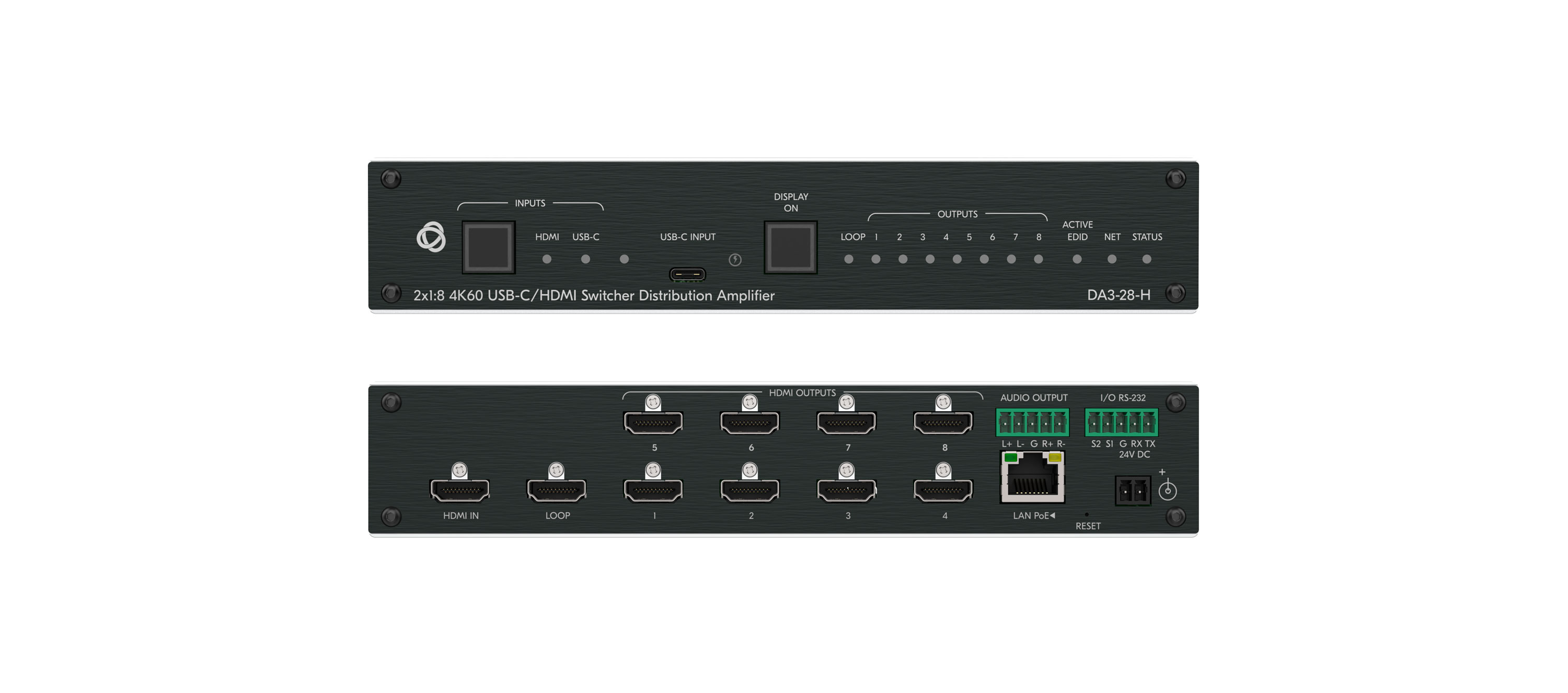 Усилитель-распределитель Kramer Electronics DA3-28-H