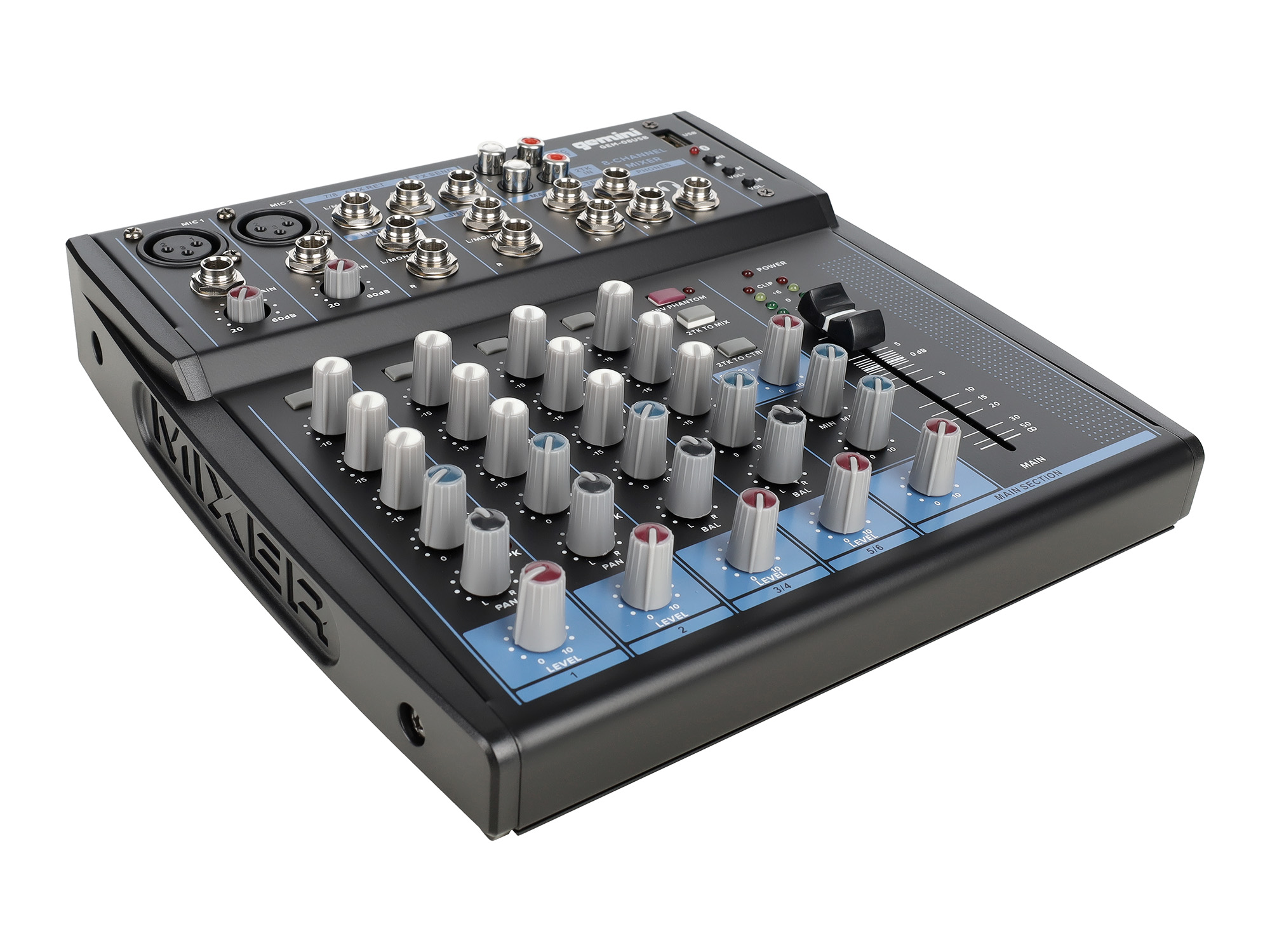 Микшер Gemini GEM-08USB