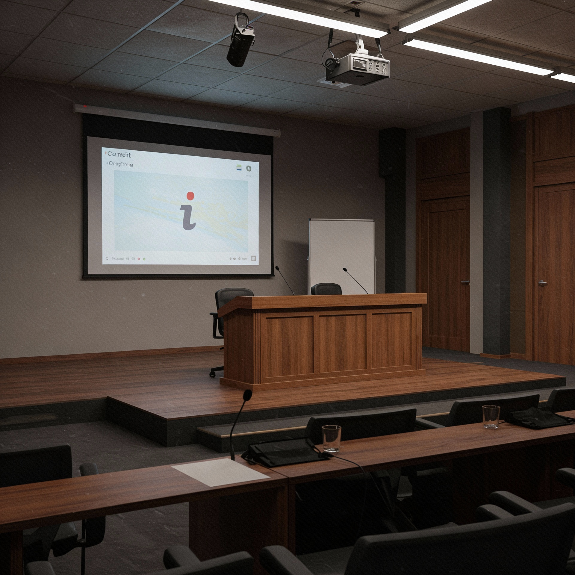 Оборудование залов совещаний