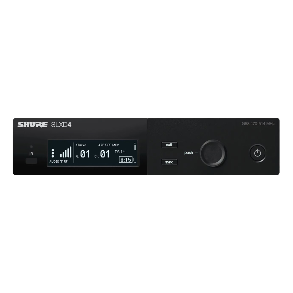 Цифровой приёмник SHURE SLXD4E=-H56