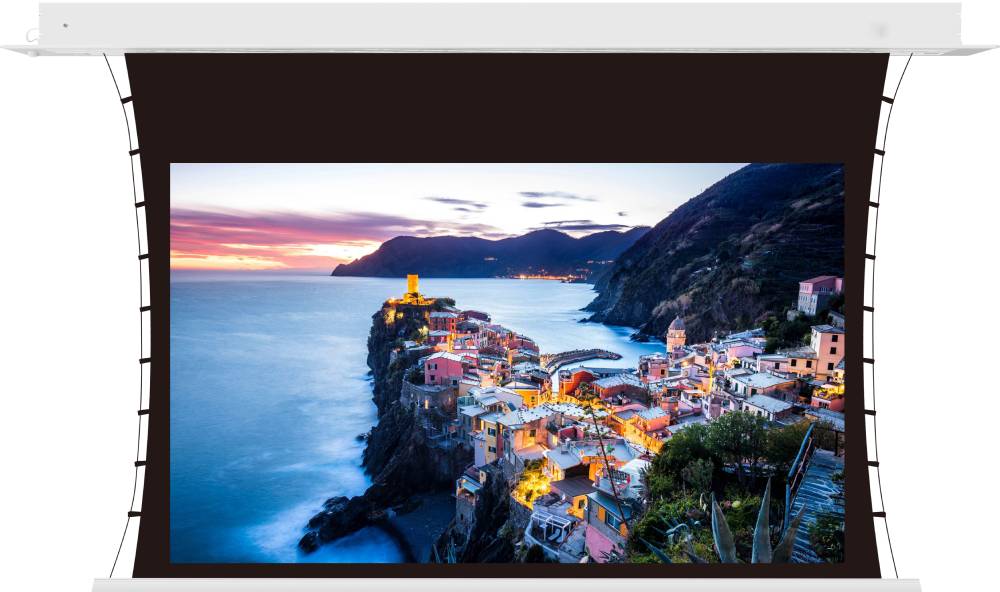 [LMRTC-100200] Встраиваемый экран с электроприводом Lumien Master Recessed Tensioned Control