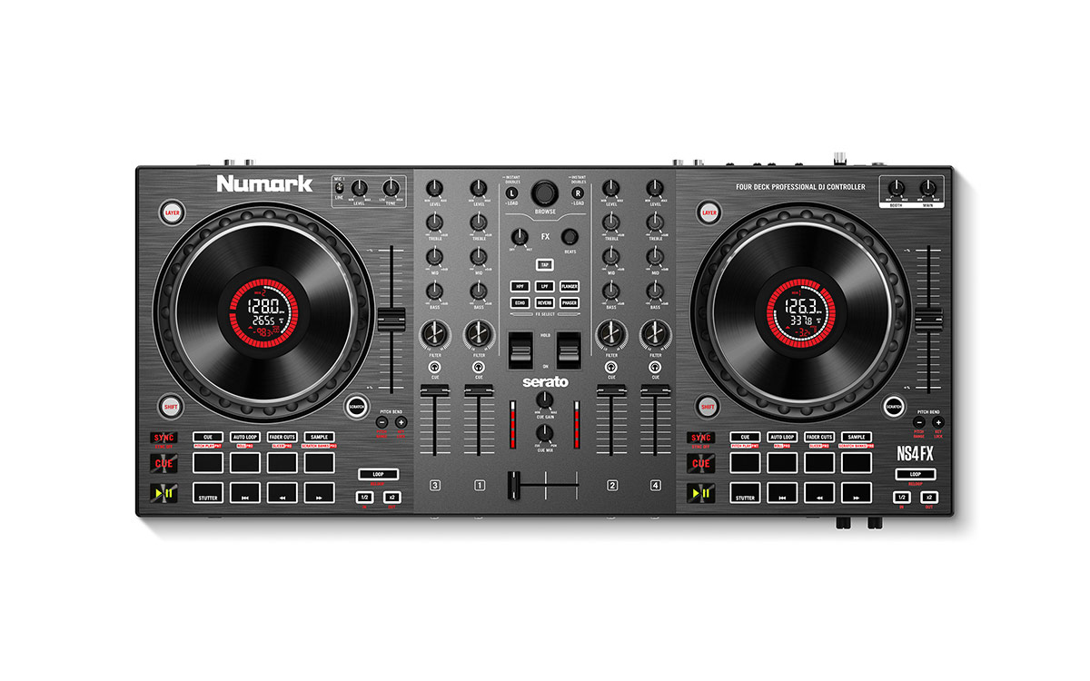 Микшер-семплер (контроллер) Numark NS4FX